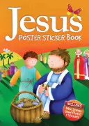 Kniha samolepek s plakátem Ježíše - Jesus Poster Sticker Book
