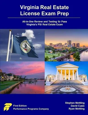 Virginia Real Estate License Exam Prep: Přehled a testování vše v jednom, abyste úspěšně složili zkoušku PSI pro oblast nemovitostí ve Virginii. - Virginia Real Estate License Exam Prep: All-in-One Review and Testing to Pass Virginia's PSI Real Estate Exam