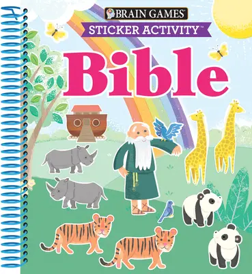 Hry na mozek - Samolepky: Počet: 1: (pro děti od 3 do 6 let) - Brain Games - Sticker Activity: Bible (for Kids Ages 3-6)