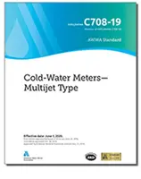 AWWA C708-19 Měřiče studené vody - vícetryskový typ - AWWA C708-19 Cold-Water Meters - Multijet Type