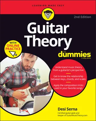 Guitar Theory for Dummies with Online Practice (Teorie hry na kytaru pro hlupáky s online cvičením) - Guitar Theory for Dummies with Online Practice