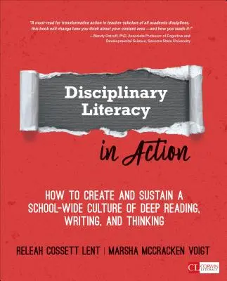 Oborová gramotnost v akci: Jak vytvořit a udržet celoškolní kulturu hlubokého čtení, psaní a myšlení? - Disciplinary Literacy in Action: How to Create and Sustain a School-Wide Culture of Deep Reading, Writing, and Thinking