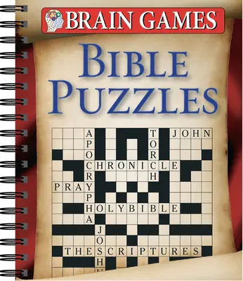 Hry na mozek - Biblické hádanky (192 stran) - Brain Games - Bible Puzzles (192 Pages)
