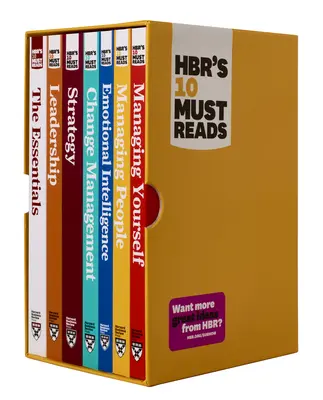Hbr's 10 Must Reads Boxed Set with Bonus Emotional Intelligence (7 Books) (Hbr's 10 Must Reads)