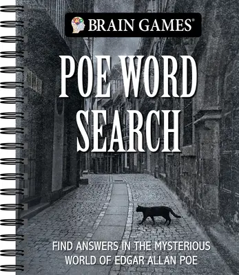 Hry na mozek - Hledání slov podle Poea: Hledání odpovědí v tajemném světě Edgara Allana Poea - Brain Games - Poe Word Search: Find Answers in the Mysterious World of Edgar Allan Poe