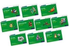 Read Write Inc. Phonics: Zelená sada 1 Knihy příběhů Smíšené balení po 10 kusech - Read Write Inc. Phonics: Green Set 1 Storybooks Mixed Pack of 10