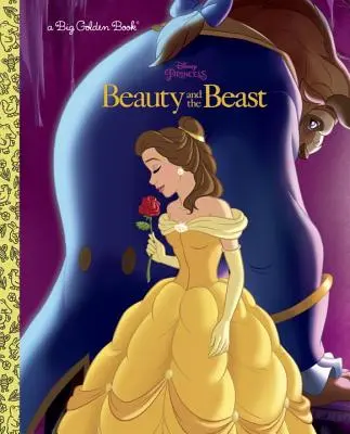 Kráska a zvíře Velká zlatá kniha (Disney Kráska a zvíře) - Beauty and the Beast Big Golden Book (Disney Beauty and the Beast)