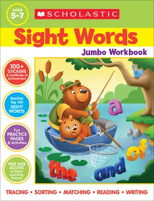 Scholastic Sight Words Jumbo pracovní sešit - Scholastic Sight Words Jumbo Workbook