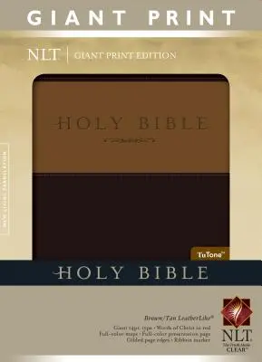 Bible s obřím tiskem-NLT - Giant Print Bible-NLT