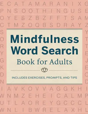 Mindfulness Word Search Book pro dospělé - Mindfulness Word Search Book for Adults