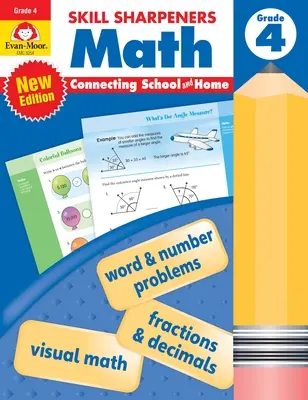 Dovednostní zaostřovače: Matematika, 4. třída - Skill Sharpeners: Math, Grade 4