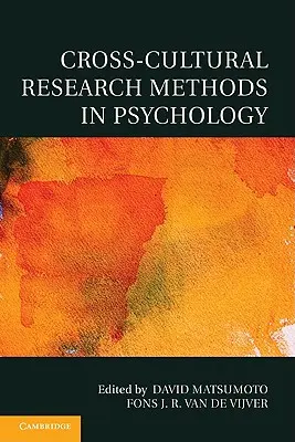 Mezikulturní výzkumné metody v psychologii - Cross-Cultural Research Methods in Psychology