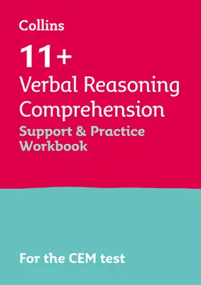 11+ Verbal Reasoning Comprehension Support and Practice Workbook - Pro testy Cem 2022 - 11+ Verbal Reasoning Comprehension Support and Practice Workbook - For the Cem 2022 Tests