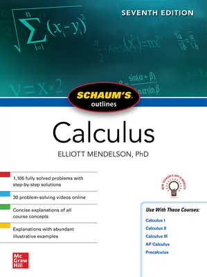 Schaumův přehled kalkulu, sedmé vydání - Schaum's Outline of Calculus, Seventh Edition