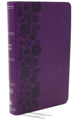 Nkjv, referenční bible, kompaktní, kožená, fialová, edice s červenými písmeny, komfortní tisk: Bible svatá, Nová verze krále Jakuba - Nkjv, Reference Bible, Compact, Leathersoft, Purple, Red Letter Edition, Comfort Print: Holy Bible, New King James Version