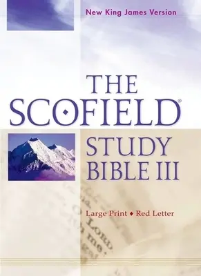 Scofieldova studijní bible III-NKJV-Velký tisk - Scofield Study Bible III-NKJV-Large Print
