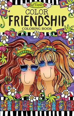 Barevné omalovánky o přátelství - Color Friendship Coloring Book