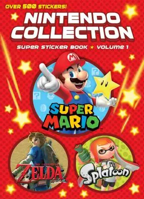 Nintendo Collection: Super Sticker Book: Nintendo samolepková knížka (Nintendo: Super Sticker Book) (Nintendo): Sada samolepek: 1. díl (Nintendo) - Nintendo Collection: Super Sticker Book: Volume 1 (Nintendo)
