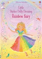 Malá samolepka Dolly Oblékání Duhová víla - Little Sticker Dolly Dressing Rainbow Fairy