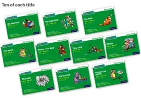 Read Write Inc. Phonics: Zelená sada 1 Příběhy Balení 100 ks - Read Write Inc. Phonics: Green Set 1 Storybooks Pack of 100