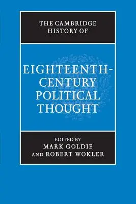 Cambridgeské dějiny politického myšlení osmnáctého století - The Cambridge History of Eighteenth-Century Political Thought