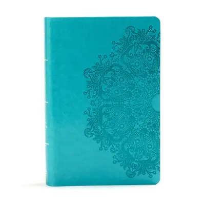 Bible KJV s velkým výtiskem, osobní velikost, Teal Leathertouch Indexed - KJV Large Print Personal Size Reference Bible, Teal Leathertouch Indexed