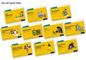 Read Write Inc. Phonics: Žlutá sada 5 sešitů s příběhy Balení 100 ks - Read Write Inc. Phonics: Yellow Set 5 Storybooks Pack of 100