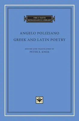 Řecká a latinská poezie - Greek and Latin Poetry