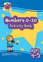 Nová kniha aktivit s čísly 0-20 pro věkovou kategorii 4-5 let - New Numbers 0-20 Activity Book for Ages 4-5