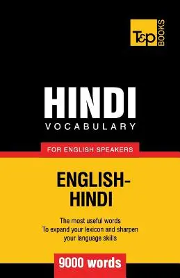 Hindština slovní zásoba pro anglicky mluvící - 9000 slov - Hindi vocabulary for English speakers - 9000 words