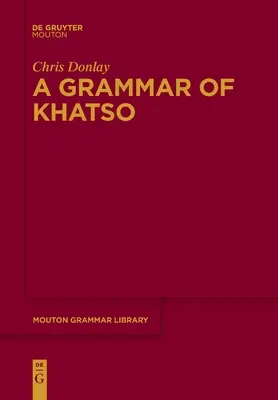 Khatsoova gramatika - A Grammar of Khatso