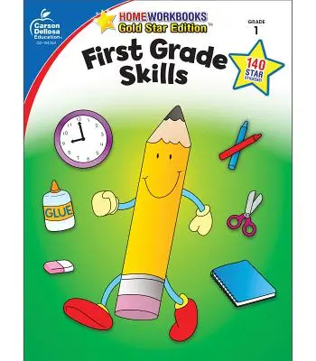 Dovednosti pro první třídu: Vydání se zlatou hvězdou - First Grade Skills: Gold Star Edition