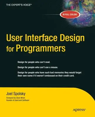 Návrh uživatelského rozhraní pro programátory - User Interface Design for Programmers