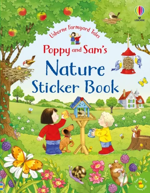 Kniha samolepek Poppy a Sama o přírodě - Poppy and Sam's Nature Sticker Book