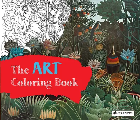Kniha omalovánek o umění - The Art Coloring Book