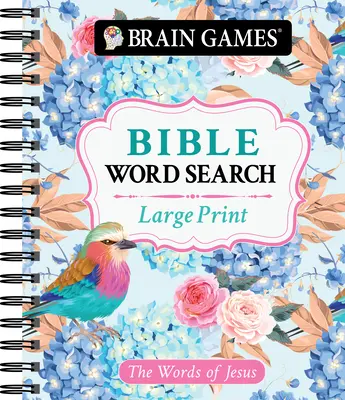 Hry pro mozek - Velký tisk Bible Word Search: Ježíšova slova - Brain Games - Large Print Bible Word Search: The Words of Jesus