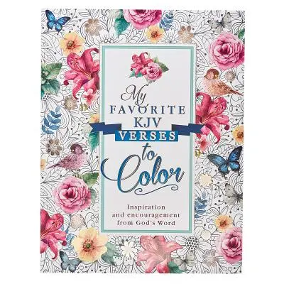 Omalovánky Moje oblíbené verše z KJV - Coloring Book My Favorite KJV Verses