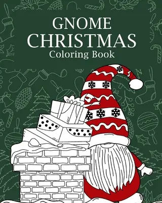 Skřítek Vánoční omalovánky - Gnome Christmas Coloring Book