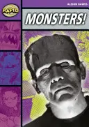 Rychlé čtení: Příšerky! (Fáze 1, úroveň 1B) - Rapid Reading: Monsters! (Stage 1, Level 1B)
