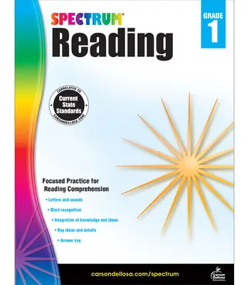 Spektrum Pracovní sešit ke čtení, 1. třída - Spectrum Reading Workbook, Grade 1
