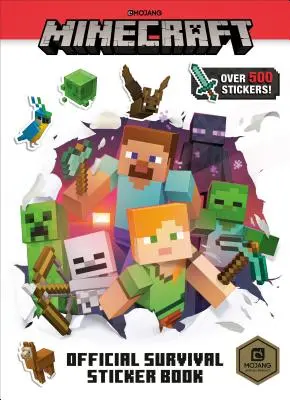Minecraft Oficiální kniha samolepek pro přežití (Minecraft) - Minecraft Official Survival Sticker Book (Minecraft)
