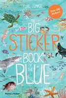 Velká kniha modrých samolepek - The Big Sticker Book of Blue