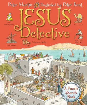 Ježíšův detektiv: Hádanková knížka - Jesus Detective: A Puzzle Search Book