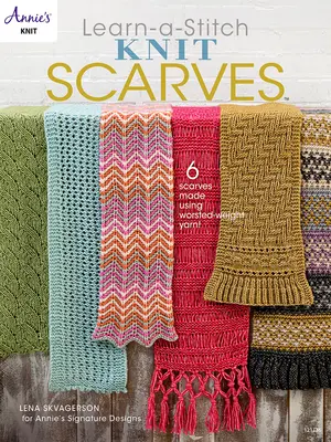 Naučte se steh Pletené šály - Learn a Stitch Knit Scarves