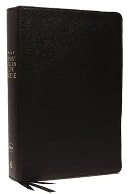 NKJV, Bible pro život naplněný Duchem, třetí vydání, pravá kůže, černá indexovaná, vydání s červenými písmeny, pohodlný tisk: Vyzbrojení do království skrze moc - NKJV, Spirit-Filled Life Bible, Third Edition, Genuine Leather, Black Indexed, Red Letter Edition, Comfort Print: Kingdom Equipping Through the Power
