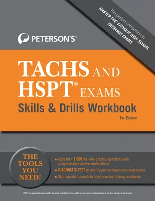 Peterson's Tachs and HSPT Exams Skills & Drills Workbook (Cvičebnice dovedností a nácviků) - Peterson's Tachs and HSPT Exams Skills & Drills Workbook