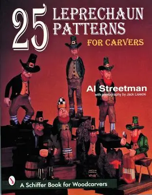 25 vzorů skřítků pro řezbáře - 25 Leprechaun Patterns for Carvers