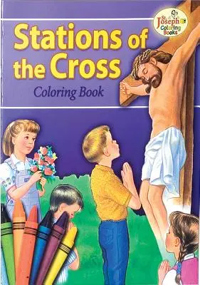 Omalovánky o křížové cestě - Coloring Book about the Stations of the Cross