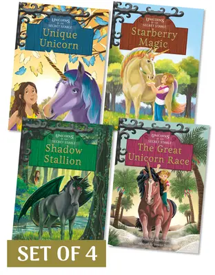 Jednorožci z tajné stáje Set 2 (Set of 4) - Unicorns of the Secret Stable Set 2 (Set of 4)
