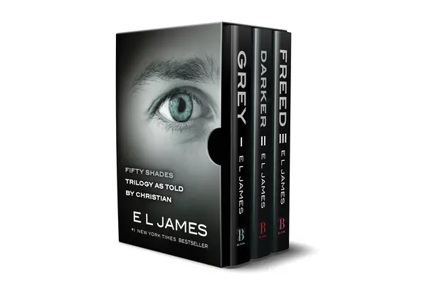 Padesát odstínů podle Christianovy trilogie: Grey, Darker, Freed Box Set - Fifty Shades as Told by Christian Trilogy: Grey, Darker, Freed Box Set